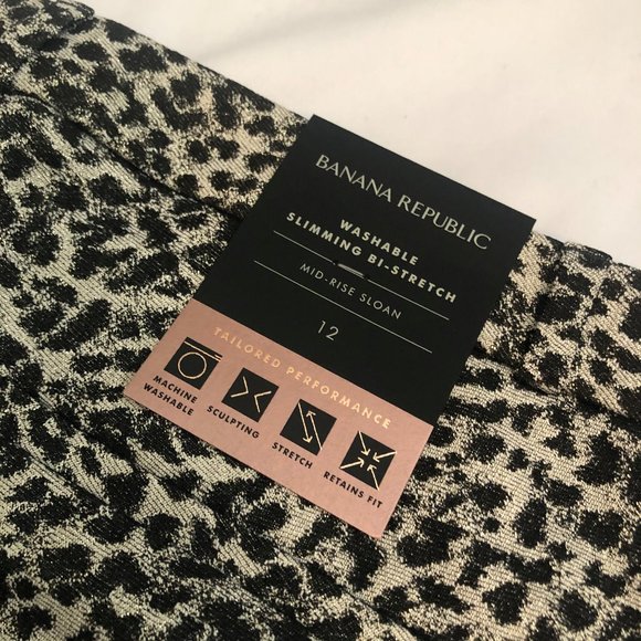 Banana Republic Leopard Print Pants - Picture 9 of 9